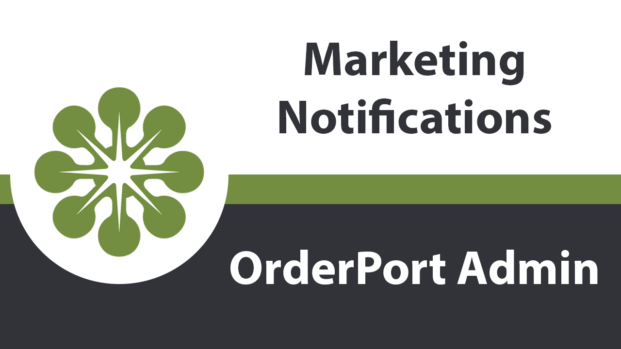 Marketing Notifications